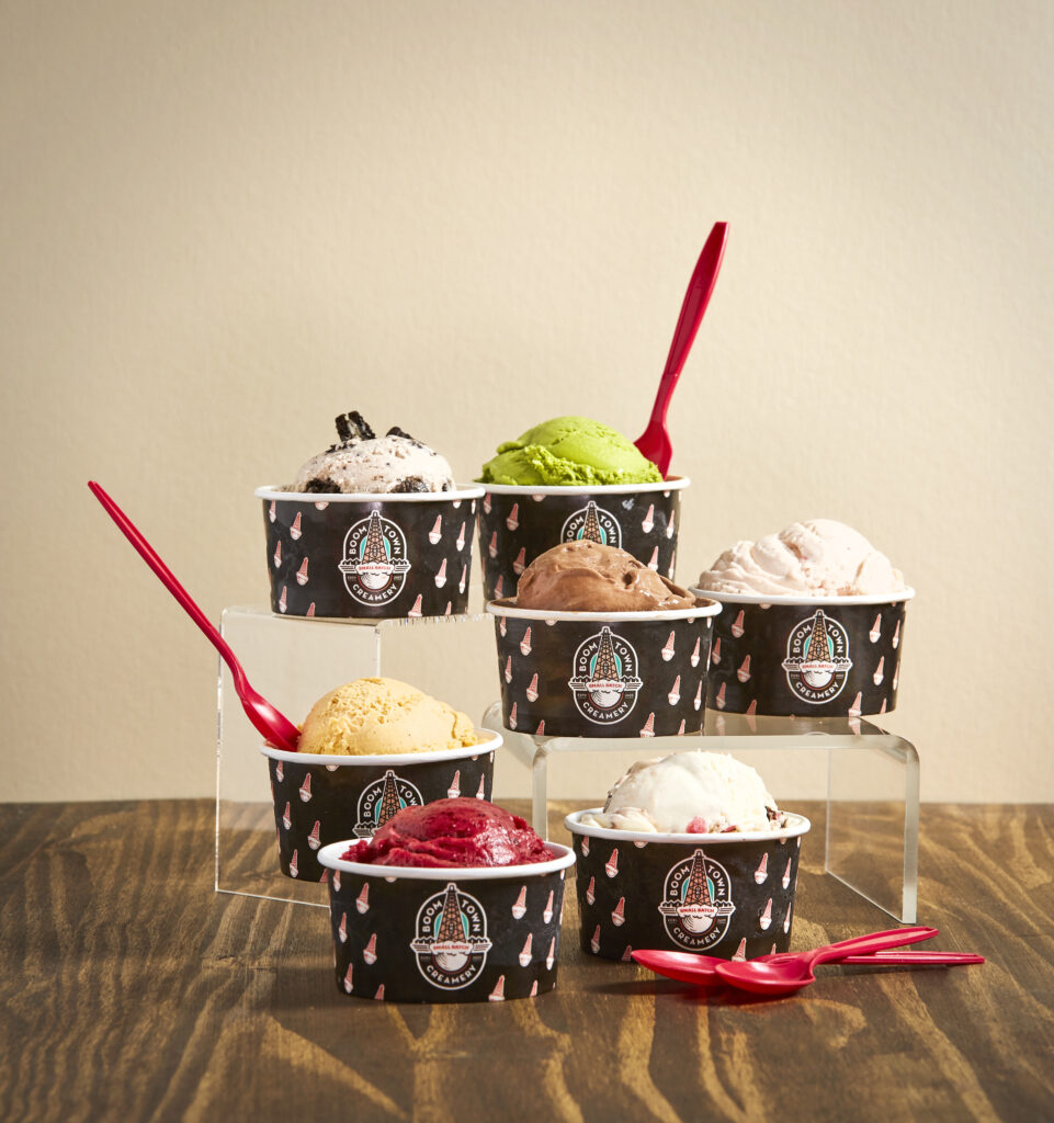 Pre-order party pack of scooped ice cream cups